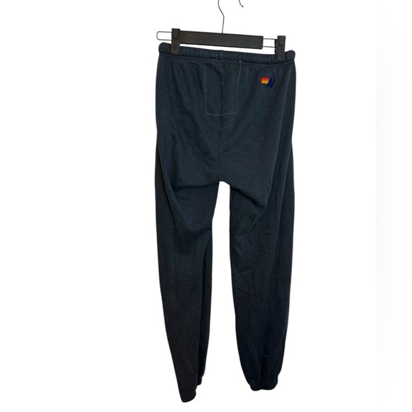 Aviator Nation Rainbow Spellout Sweatpants - Picture 2 of 5